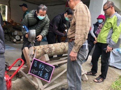 109年12月17日及18日， 萬榮站植菌。